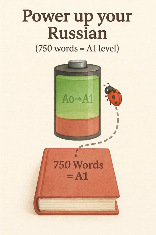 A1 Russian Vocabulary Book